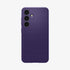 ACS07287 - Galaxy S24 Ultra Case Liquid Air in Matte Black showing the back